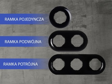 ЛОФТ РЕТРО ОДИНАРНАЯ РАМА 80мм ЧЕРНАЯ JLM