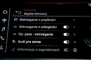 Audi A3 8Y Limousine 1.5 35 TFSI 150KM 2022 Audi A3 Limousine S LINE skóra KAMERA virtual, zdjęcie 37