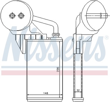 NISSENS RADIÁTOR NISSAN INTERSTAR 02-