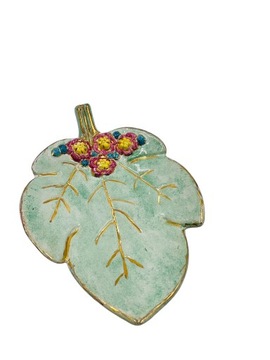 Patera Hand Made liść porcelana Szwecja 1974r