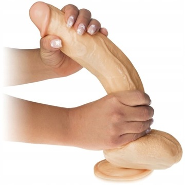 OGROMNE DILDO MEGA PENIS XXL DŁ. 32 cm - ŚR. 6cm