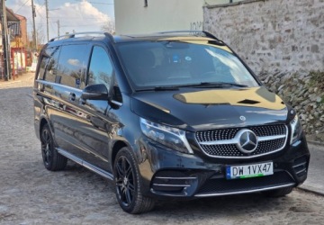 Mercedes Klasa V W447 Długi Facelifting 2.0 250d 190KM 2023 Mercedes-Benz Klasa V 4- MaticSalon PLBezwypadkowyAMGElektryczne drzwiGwar