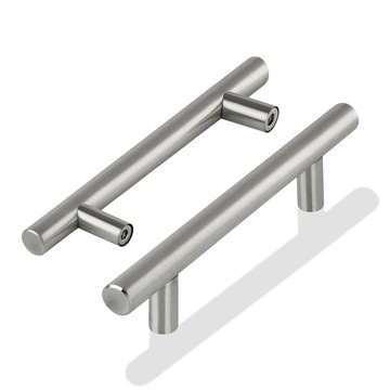 UCHWYT DO MEBLI MEBLOWY RELINGOWY INOX 200 / 128 MM TMY