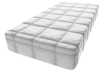 PIKOWANY Pokrowiec na materac 160x80cm wys. 8-11cm