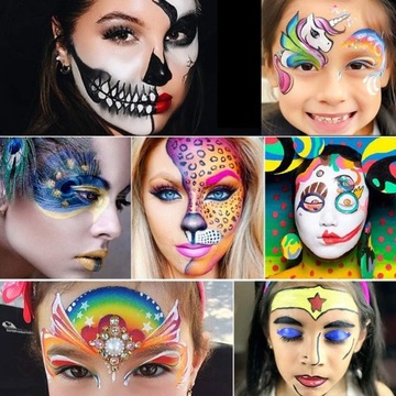 НАБОР КРАСОК ДЛЯ ПОКРАСКИ ЛИЦА, ТЕЛА, ЛИЦА, 15 ШТ.