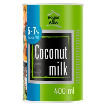 HOUSE OF ASIA MLECZKO KOKOSOWE 5-7% 400ML