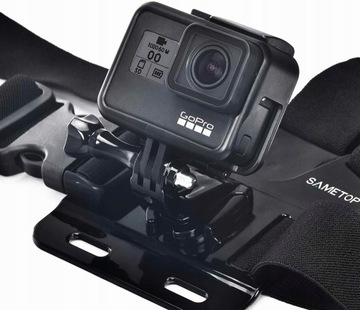 Pasek na klatkę piersiową do kamer GoPro i DJI OSMO - Czarny