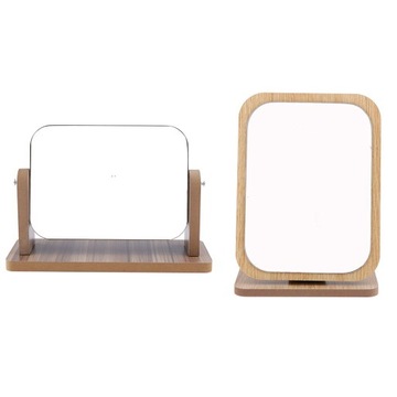 Зеркало настольное, прямоугольной формы, дерево премиум класса.