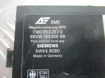 MODUL IMOBILIZÉR FORD GALAXY MK1 7M0953257Q