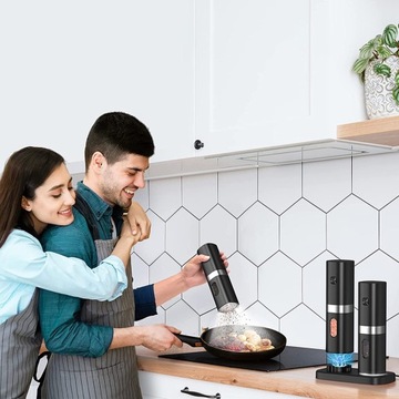 ЭЛЕКТРИЧЕСКАЯ Мельница для соли и перца | НАБОР 2в1