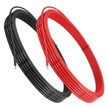 Kabel silikonowy 18AWG Elastyczny przewód elektryczny 5 mt