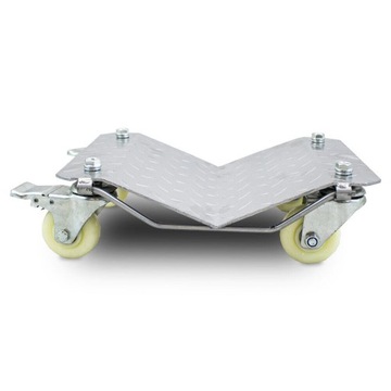 Маневренные тележки, 2 шт. для автомобиля на колесах до 680 кг, 1 шт.