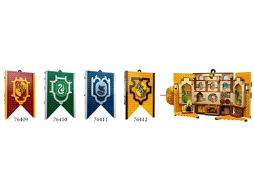 LEGO 76412 Harry Potter Flaga Hufflepuffu