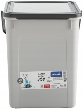 Контейнер Корзина для капсул моющих средств Rotho 9 л Серый
