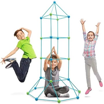 TENT BASE блокирует трубы XXL, коннекторы для соломинок. Набор из 278 штук.