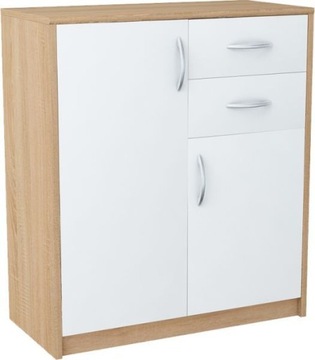 Komoda z szufladami do pokoju salonu 74x35x85cm komoda szafka szuflady duża
