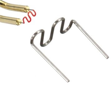 СКОБЫ ДЛИННОВОЛНОВЫЕ RS28 ДЛЯ СВАРКИ ПЛАСТИКА 100ШТ 0,8ММ БОЛЬШАЯ ВОЛНА