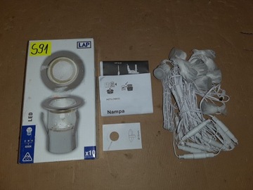 Zestaw lamp punktowych LED Schody Podłoga 10 sztu