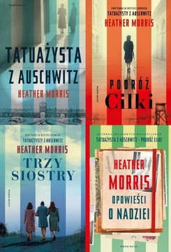 Heather Morris - Tatuażysta z Auschwitz [4 tomy]