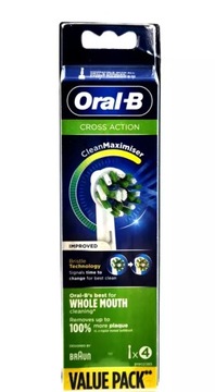 KOŃCÓWKI ORAL-B CROSS ACTION 4SZT