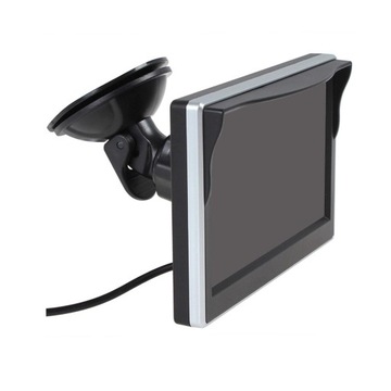 5-calowy monitor samochodowy TFT LCD z kamerą noktowizyjną na podczerwień