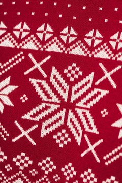 CARRY sweter pulower świąteczny wzór męski XL