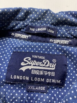 Superdry Super DRY JAPAN oryginalna bawełniana KOSZULA rozmiar L