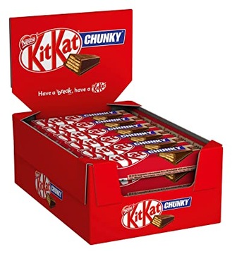 Baton KITKAT CHUNKY Wafelek Czekolada 36 SZT x 40g
