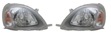 NOVÉ SVĚTLA TOYOTA YARIS 1999-2003 KOMPLET DEPO