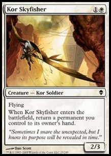 Kor Skyfisher - Zendikar