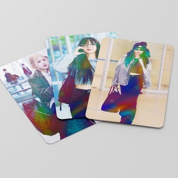 НАБОР ИЗ 55 КАРТочек LOMO KPOP BLACKPINK THE GIRLS