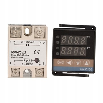РЕГУЛЯТОР ТЕМПЕРАТУРЫ КОНТРОЛЛЕР REX-C100FK02-V*DA