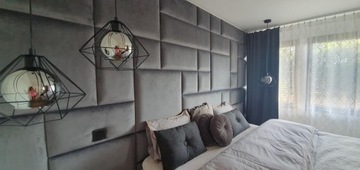 Panele tapicerowane 30x30 ścienne siedzisko wnęka