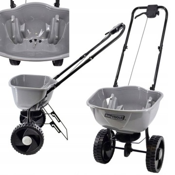 СЕЯЛКА ДЛЯ ТВЕРДОЙ ТРАВЫ, РАЗБРАСЫВАТЕЛЬ УДОБРЕНИЙ, СЕМЕНА СОЛИ, 15Л, МЕТАЛЛ