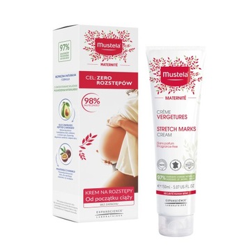 MUSTELA Krem na rozstępy bez zapachu 150ml