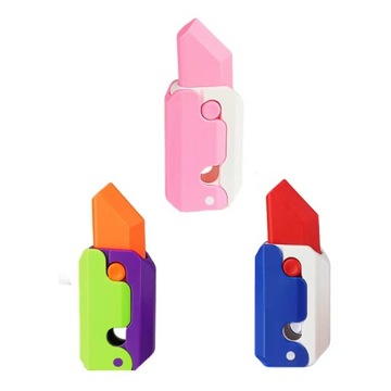 Пластиковый нож для моркови Прыгающие игрушечные ножи