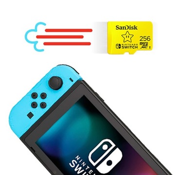 SANDISK NINTENDO SWITCH micro SD XC 256 ГБ V30 A1