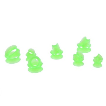 7 пар модных силиконовых указателей для ушей