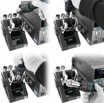 ПАЯЛЬНАЯ СТАНЦИЯ SUGON 3MODE 8650 1300ВТ МОЩНАЯ СОВРЕМЕННАЯ ПРОЧНАЯ - НАБОР