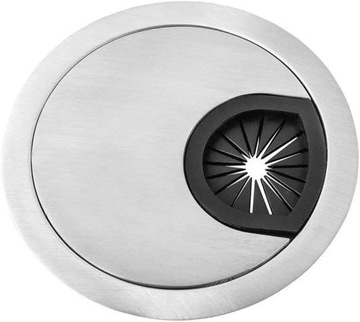Przepust kablowy na biurko okrągły 50mm GEDOTEC