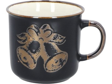 ŚWIĄTECZNY Porcelanowy kubek 400 ml - DZWONKI