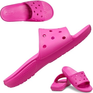 DAMSKIE KLAPKI CROCS CLASSIC LEKKIE WYGODNE KROKSY SPORTOWE NA BASEN/PLAŻĘ