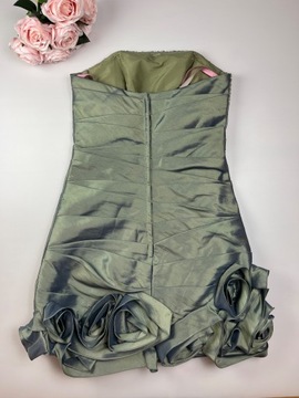 Зелено-серебряное платье для выпускного Blush от Alexia US S