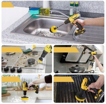 НАБОР ЩЕТКОВ ДЛЯ ЧИСТКИ ДРЕЛА, 4 ШТ.