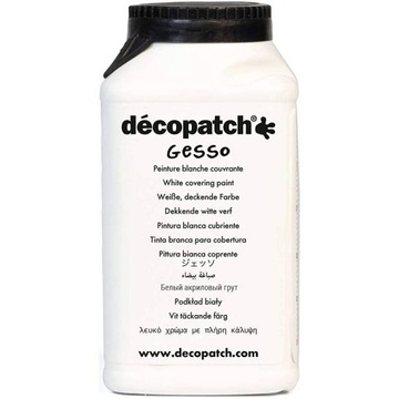 DECOPATCH GF300A GESSO FARBA GRUNTUJĄCA WYDAJNA ERGONOMICZNA 300G AKRYL