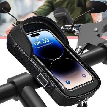 ДЕРЖАТЕЛЬ ДЛЯ МОБИЛЬНОГО ТЕЛЕФОНА, ВОДОНЕПРОНИЦАЕМАЯ ВЕЛОСИПЕДНАЯ СУМКА ДЛЯ СМАРТФОНОВ