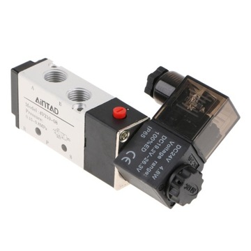 Pneumatyczny elektromagnes powietrza 5-pozycyjny 5/drogowy 1/4 cala BSPT Bl