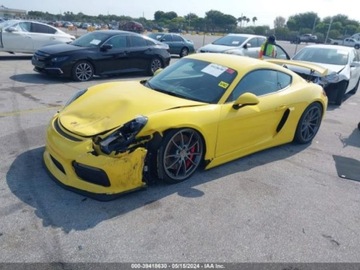 Porsche 2016 Porsche 718 Cayman 2016, GT4, 3.8, od ubezpiczalni 3.8 Benzyna 385KM, zdjęcie 1