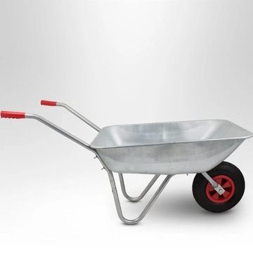 СТАБИЛЬНАЯ тележка-тачка + БОЛЬШОЕ ПРОЧНОЕ КОЛЕСО ДЛЯ САДОВОГО СЕЛЬСКОГО ХОЗЯЙСТВА