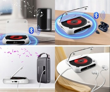 ПОРТАТИВНЫЙ MP3 CD-ПЛЕЕР Bluetooth USB